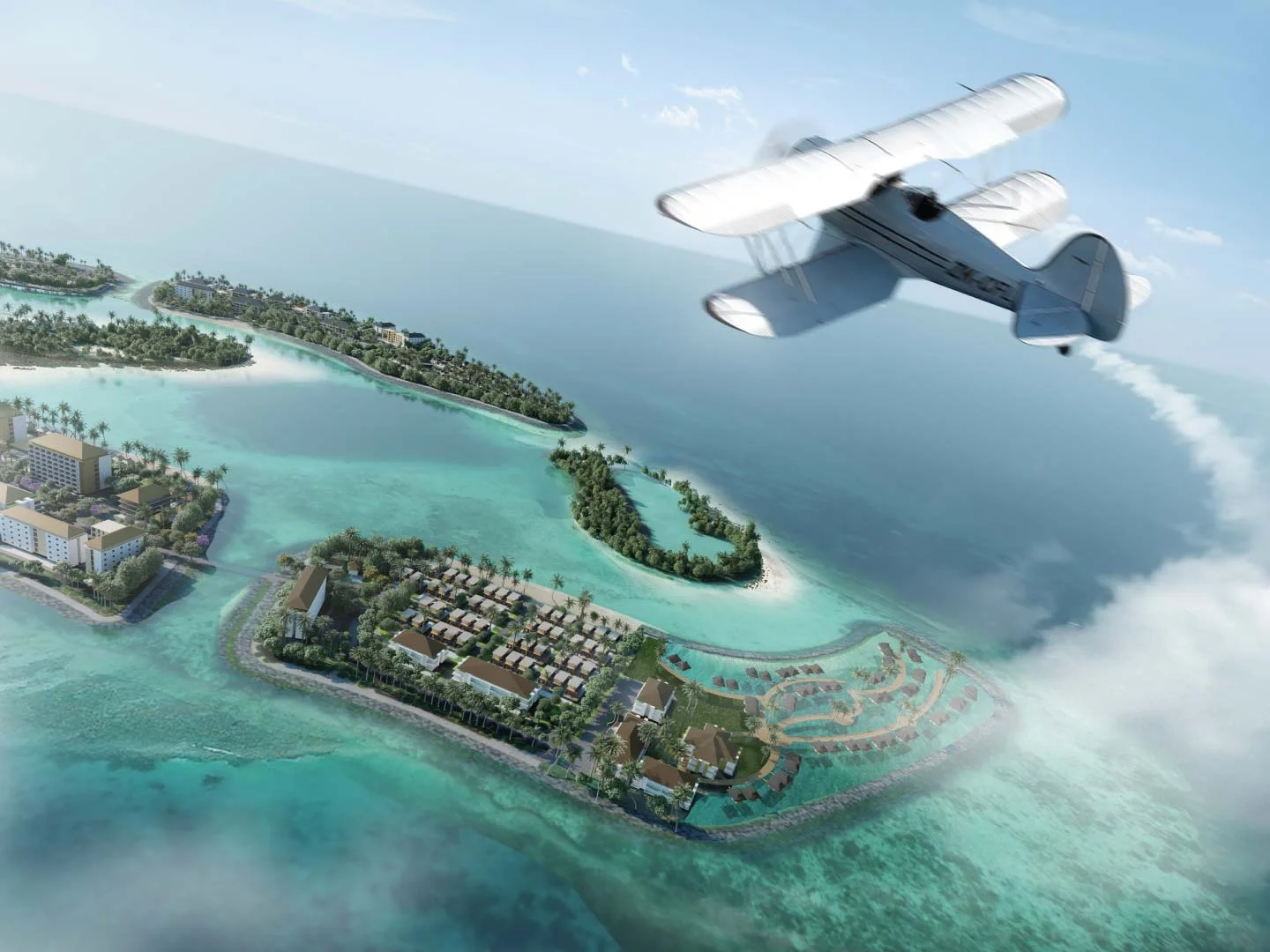 Aerial visual partner reference
